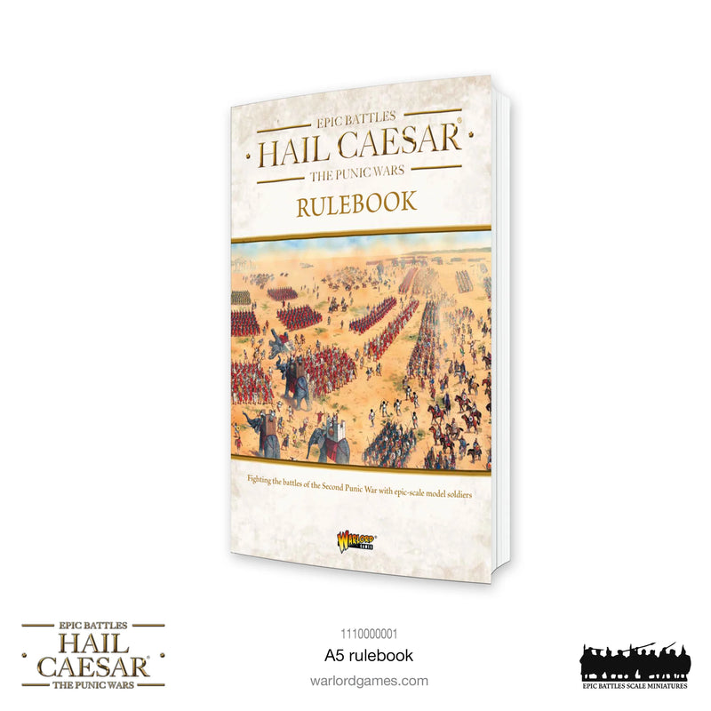 Hail Caesar Epic Battles (Punic Wars): Rulebook Jul-27 Pre-Order - Tistaminis