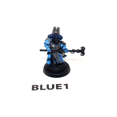 Warhammer Space Marines Librarian BLUE1