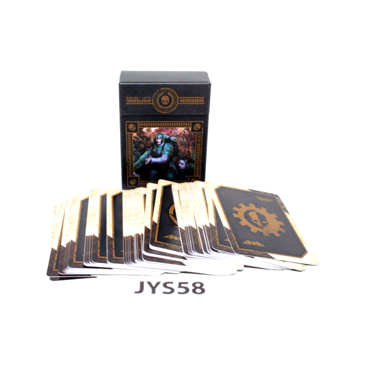 Warhammer Imperial Guard Datacards JYS58 - Tistaminis