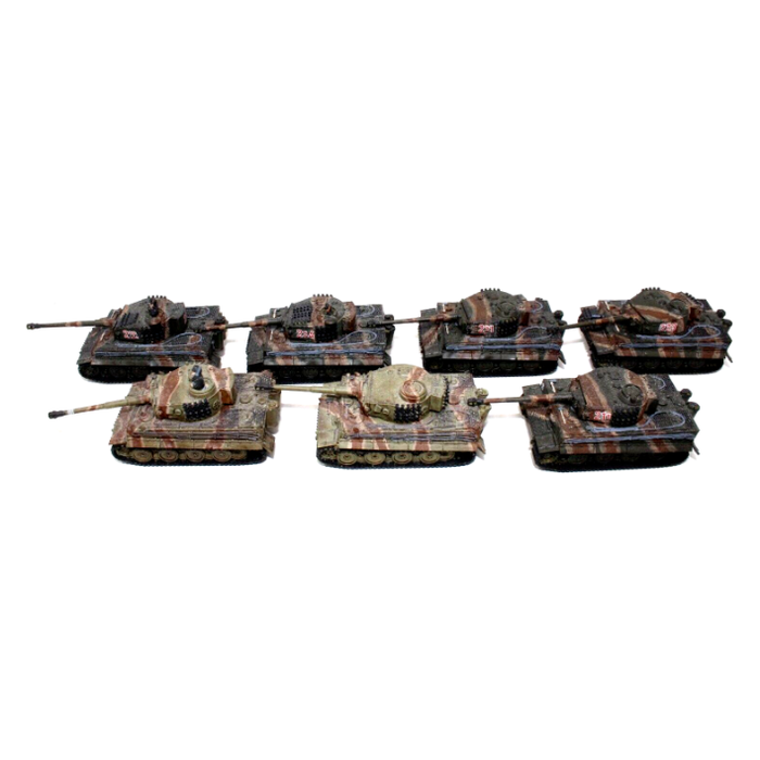 Flames of War German Panzer Platoon Well Painted JYS95