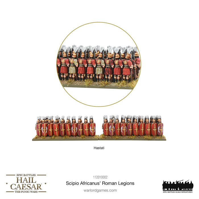 Hail Caesar Epic Battles (Punic Wars): Scorpio Africanus' Roman Legions Jul-27 Pre-Order - Tistaminis