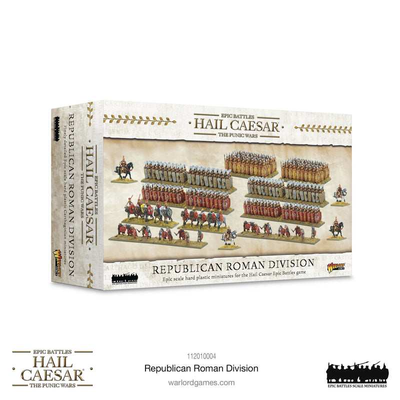 Hail Caesar Epic Battles (Punic Wars): Republican Roman Division Jul-27 Pre-Order - Tistaminis