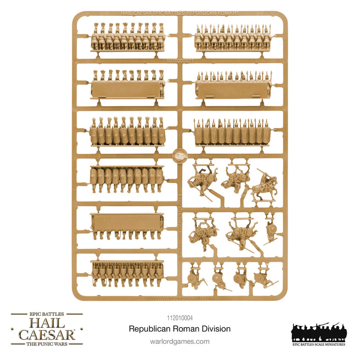 Hail Caesar Epic Battles (Punic Wars): Republican Roman Division Jul-27 Pre-Order - Tistaminis