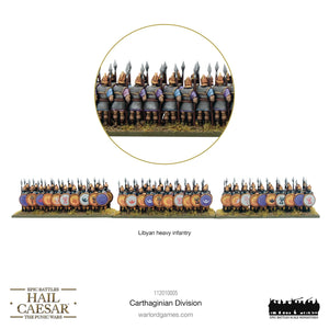 Hail Caesar Epic Battles (Punic Wars): Carthaginian Division Jul-27 Pre-Order - Tistaminis