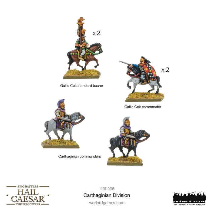 Hail Caesar Epic Battles (Punic Wars): Carthaginian Division Jul-27 Pre-Order - Tistaminis