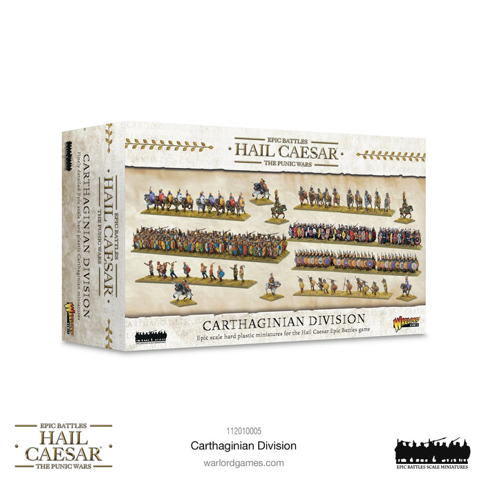 Hail Caesar Epic Battles (Punic Wars): Carthaginian Division Jul-27 Pre-Order - Tistaminis