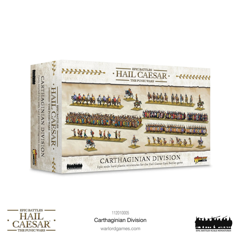 Hail Caesar Epic Battles (Punic Wars): Carthaginian Division Jul-27 Pre-Order - Tistaminis