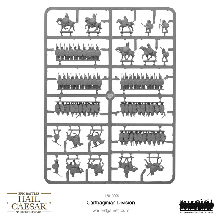 Hail Caesar Epic Battles (Punic Wars): Carthaginian Division Jul-27 Pre-Order - Tistaminis