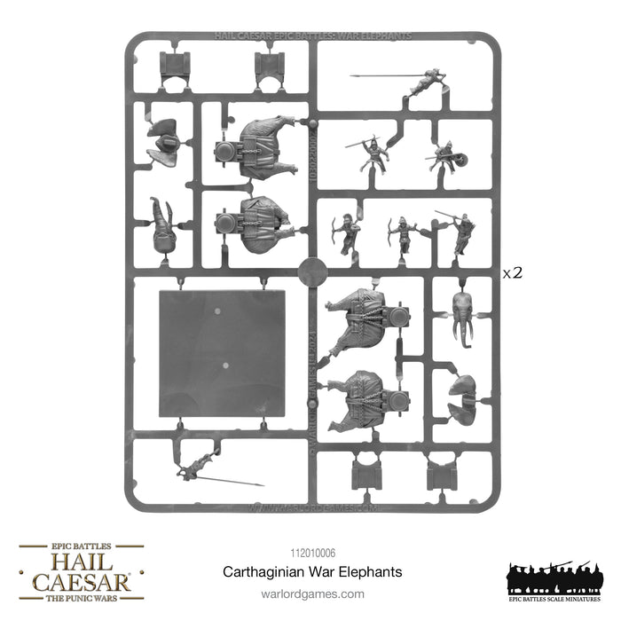 Hail Caesar Epic Battles (Punic Wars): Carthaginian War Elephants