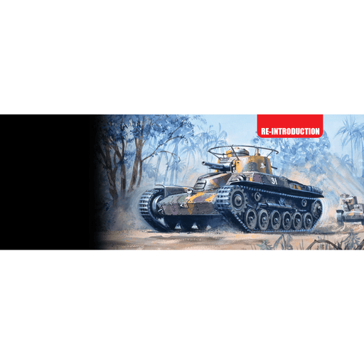 Airfix VINTAGE CLASSICS: TYPE 97 CHI HA JAPANESE TANK (1/76) New - Tistaminis