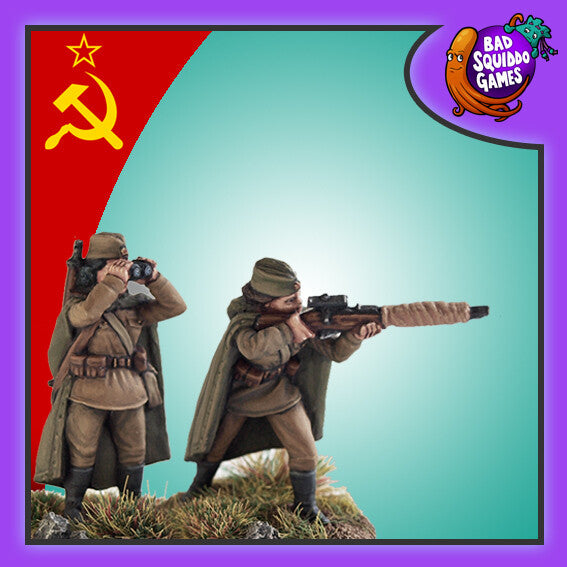 Bad Squiddo Games Soviet Sniper Team (Standing) New