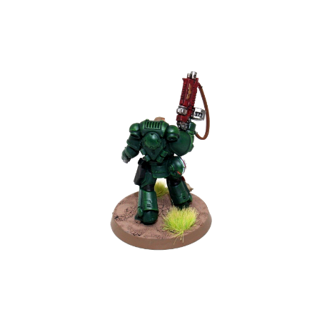 Warhammer Dark Angels Primaris Intercessor Squad Leader Well Painted - A39