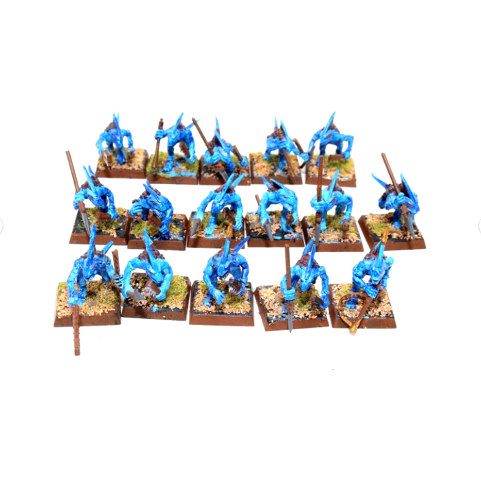 Warhammer Lizardmen Skinks Well Painted A24 - Tistaminis