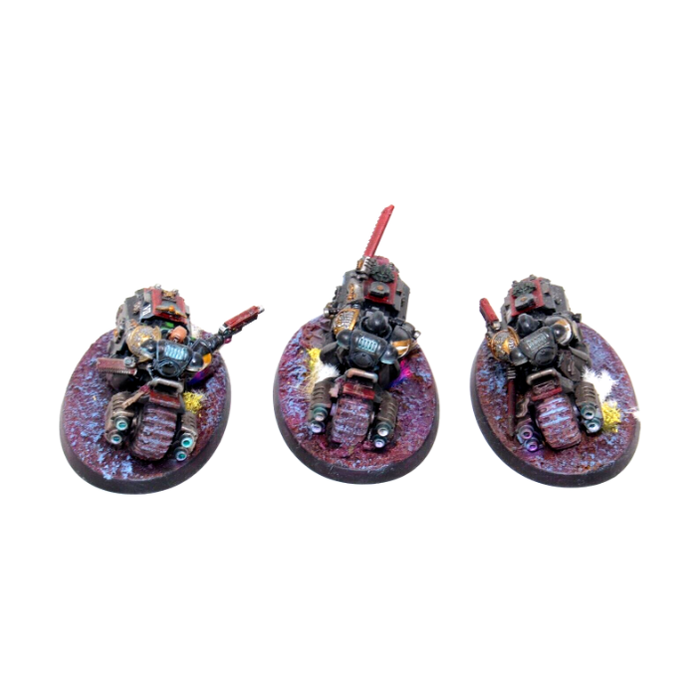 Warhammer Space Marines Primaris Outriders Well Painted JYS42