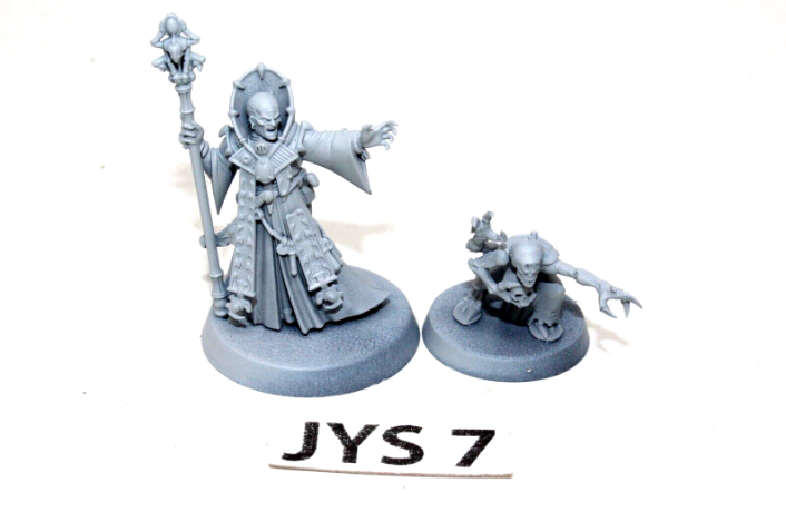 Warhammer Genestealer Cults Magus + Familiar JYS7