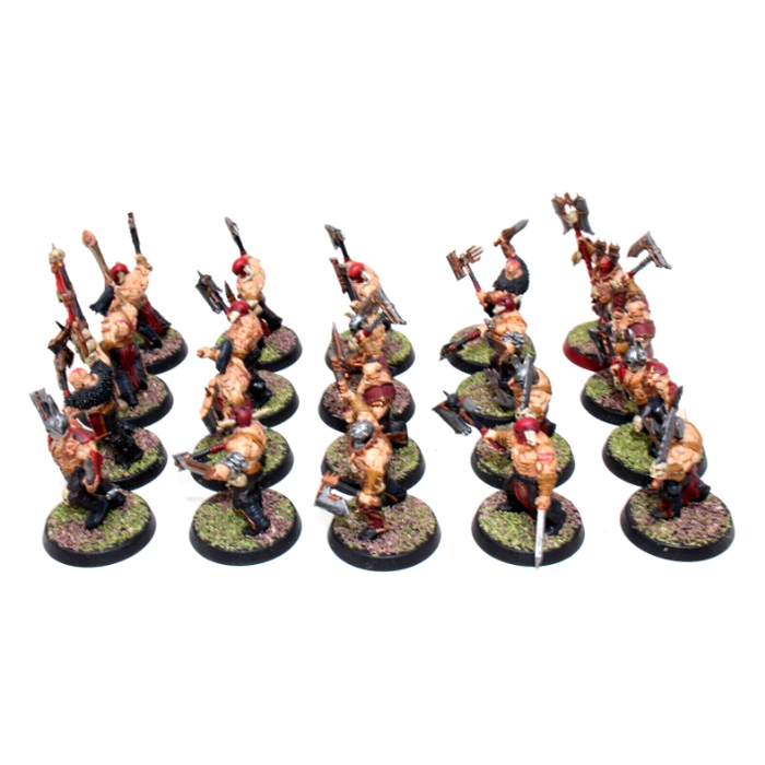 Warhammer Warriors of Chaos Blades of Khorne Bloodreavers Well Painted JYS27 - Tistaminis