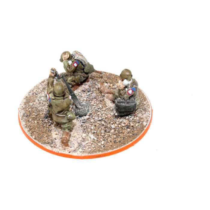 Bolt Action US Airborne Mortar Metal Well Painted JYS97