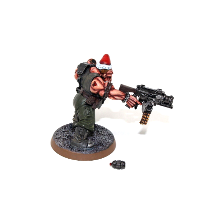 Warhammer Imperial Guard Ogryn Metal Well Painted - A40