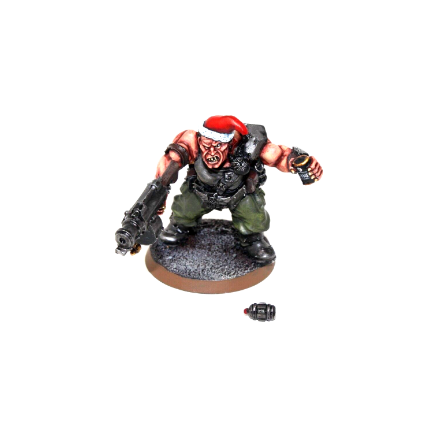 Warhammer Imperial Guard Ogryn Metal Well Painted - A40