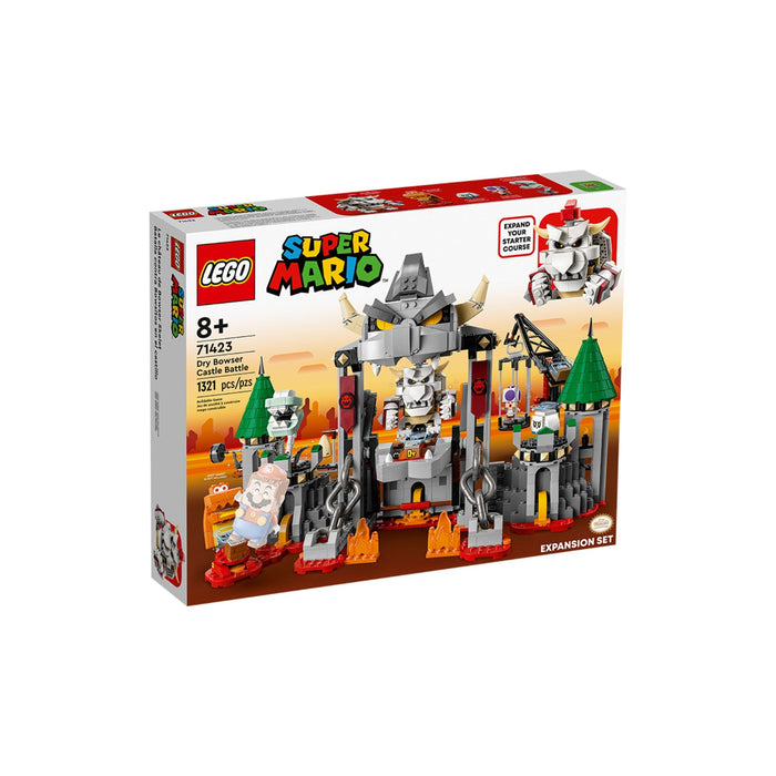 LEGO 71423 Dry Bowser Castle Battle Expansion Set