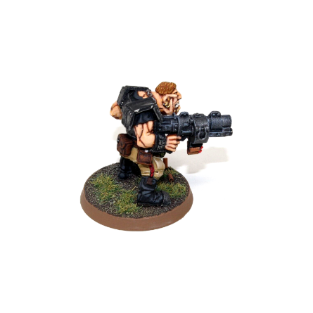 Warhammer Imperial Guard Ogryn Metal Well Painted - A40