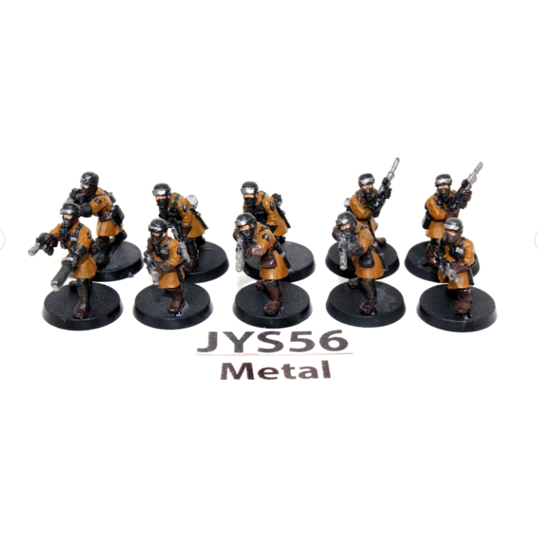 Warhammer Imperial Guard Death Korps Shock Troops Metal JYS56 - Tistaminis