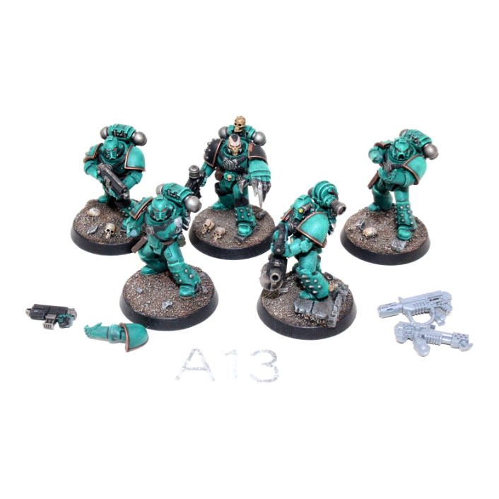Warhammer Space Marines Horus Heresy MKVI Tactical Squad A13 - Tistaminis