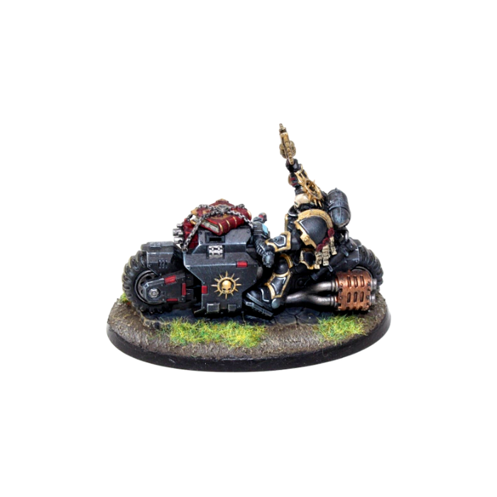 Warhammer Space Marines Primaris Chaplain on Bike Well Painted JYS12