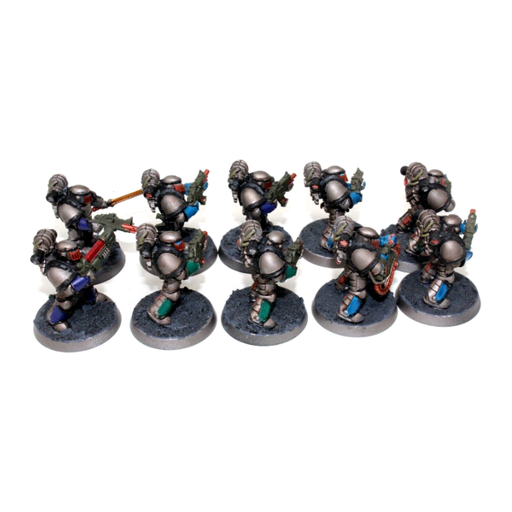 Warhammer Chaos Space Marines Horus Herasy MKVI Tactical Squad Iron Warriors Well Painted A20 - Tistaminis