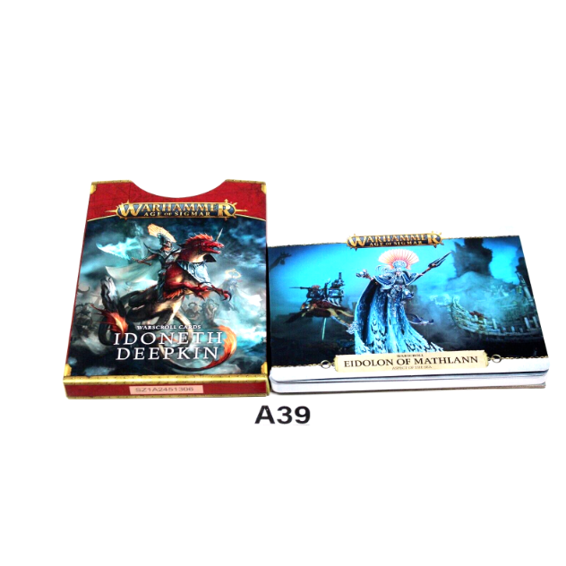 Warhammer Idoneth Deepkin Warscroll Cards - A39 - Tistaminis