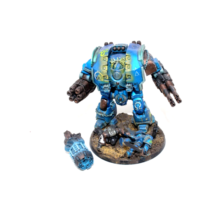 Warhammer Space Marines Horus Heresy Contemptor Dreadnought Well Painted A14