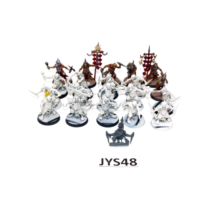 Warhammer Orks and Goblins Kruelboyz Hobgrot Slittaz JYS48