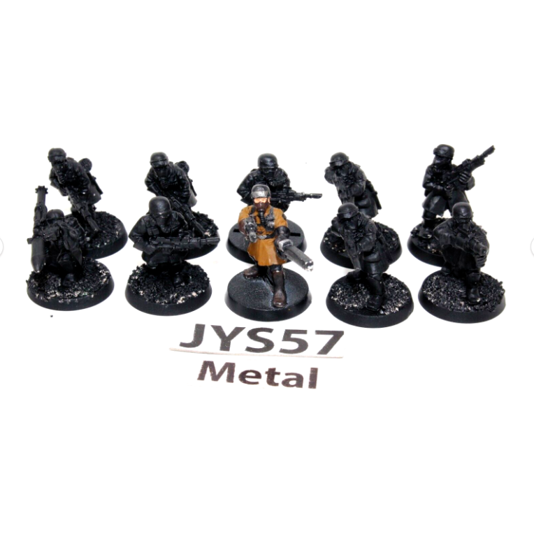 Warhammer Imperial Guard Death Korps Shock Troops Metal JYS57 - Tistaminis