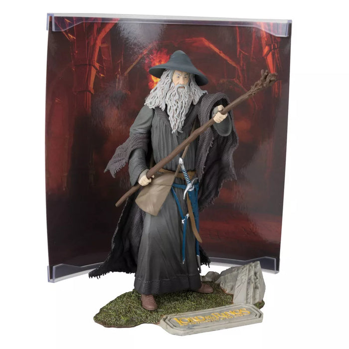 MOVIE MANIACS 6IN POSED - Gandalf Lord of the Rings New - Tistaminis