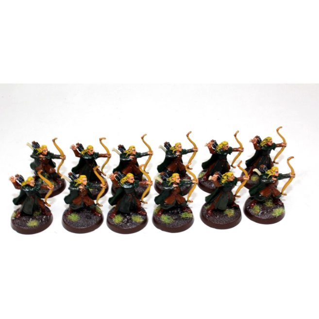 Warhammer Lord of the Rings Wood Elf Archers Metal JYS1