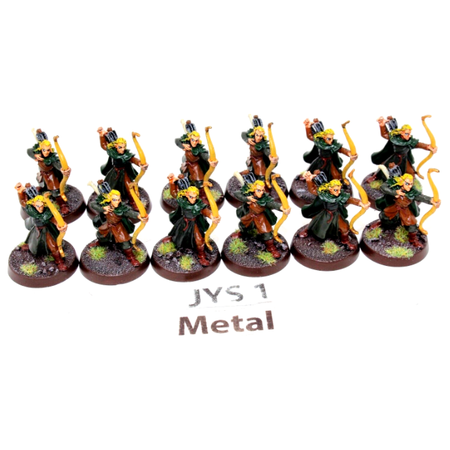 Warhammer Lord of the Rings Wood Elf Archers Metal JYS1