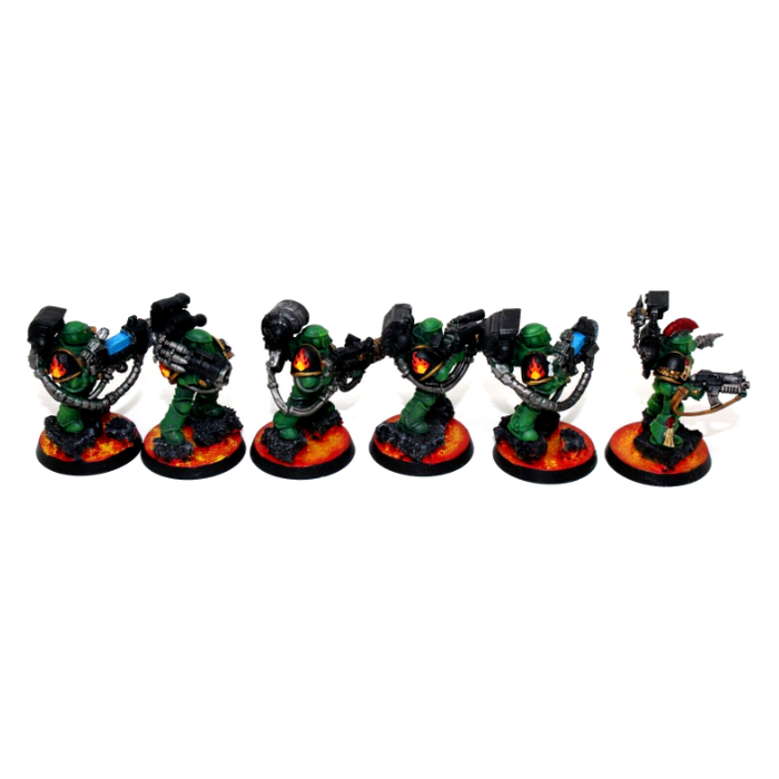 Warhammer Space Marines Devestator Squad Well Painted JYS55 - Tistaminis