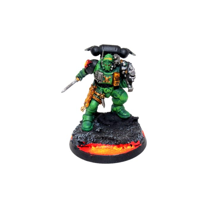 Warhammer Space Marines Lieutenent Well Painted JYS55 - Tistaminis