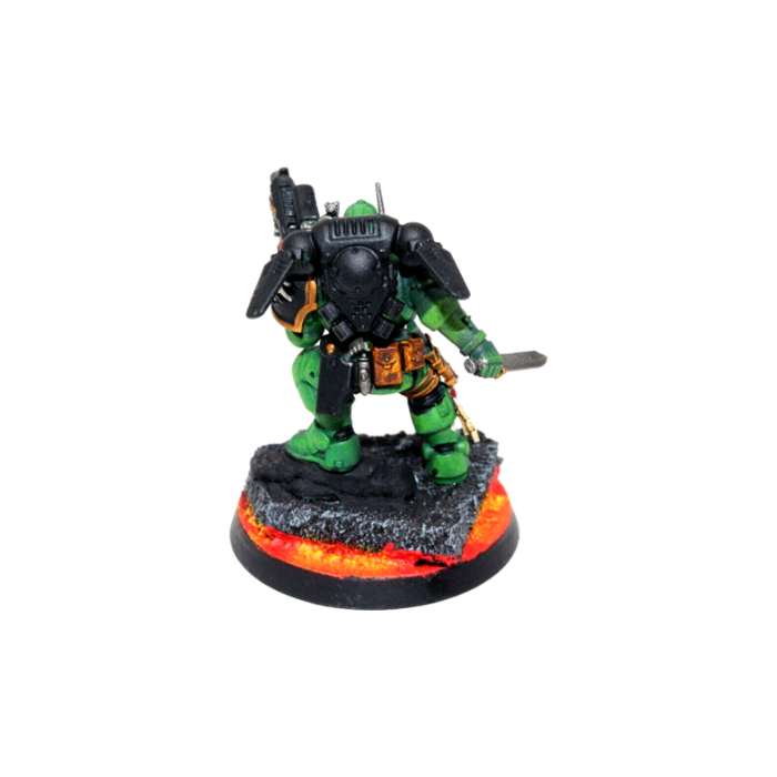 Warhammer Space Marines Lieutenent Well Painted JYS55 - Tistaminis