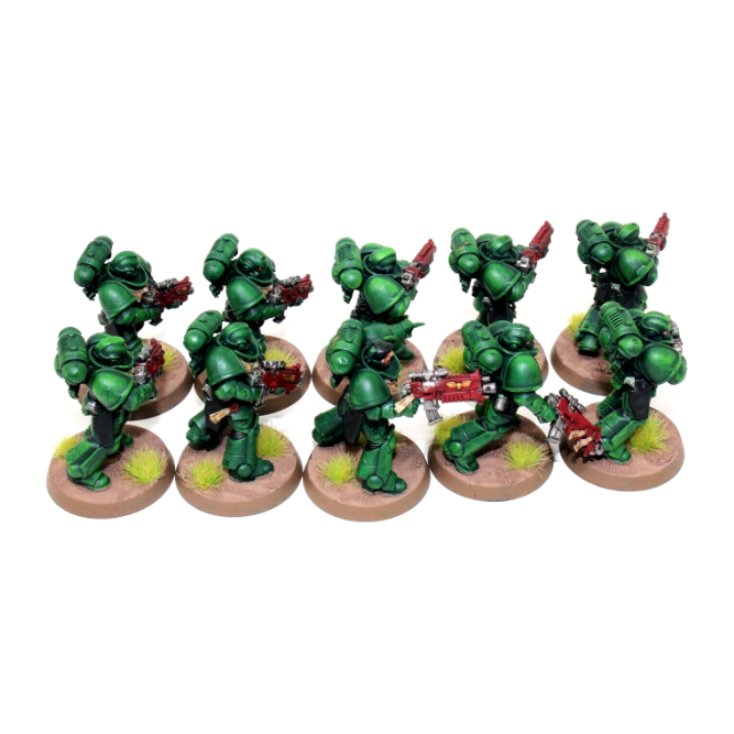 Warhammer Dark Angels Primaris Intercessors Well Painted JYS1