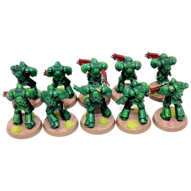 Warhammer Dark Angels Primaris Intercessors Well Painted JYS1