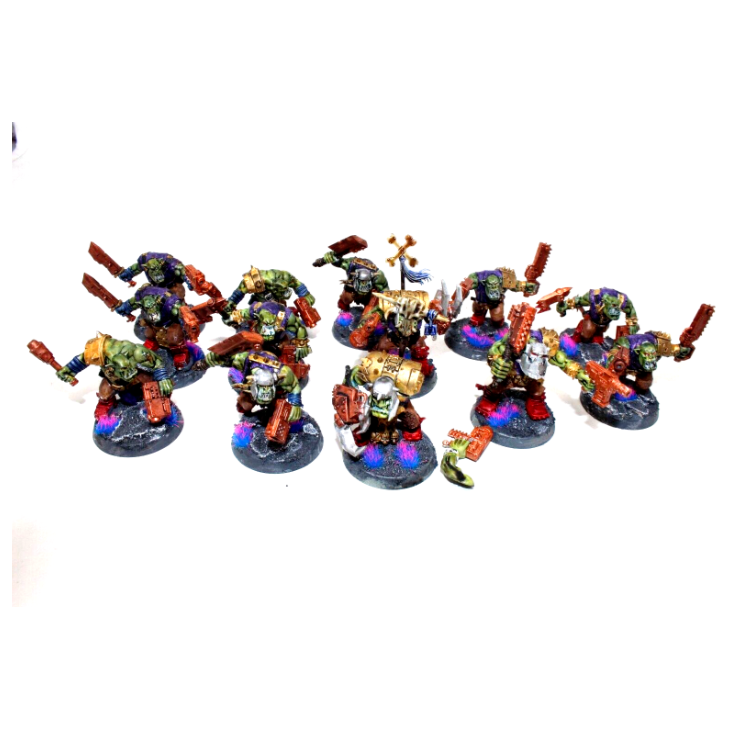 Warhammer Orks Ork Boyz Well Painted JYS84 - Tistaminis