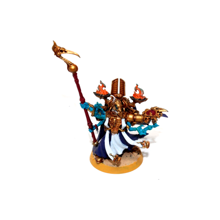 Warhammer Thousand Sons Exalted Sorcerer Well Painted A22 - Tistaminis
