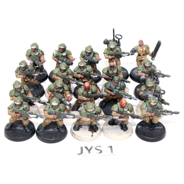 Warhammer Imperial Guard Cadian Shock Troops JYS1