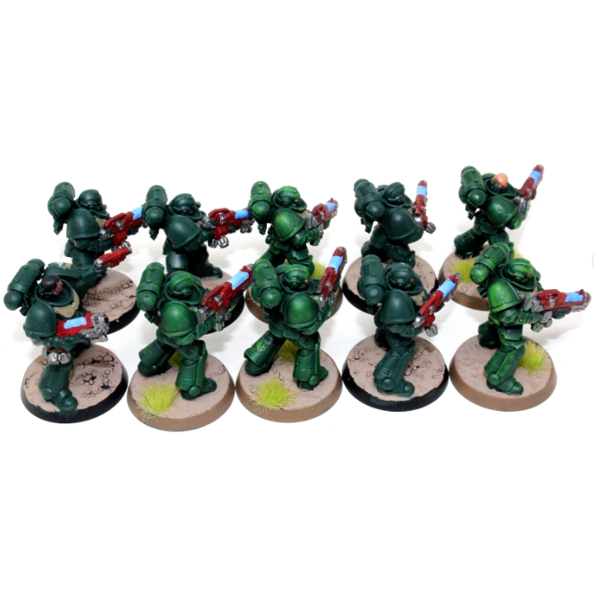 Warhammer Dark Angels Hellblasters Well Painted JYS2