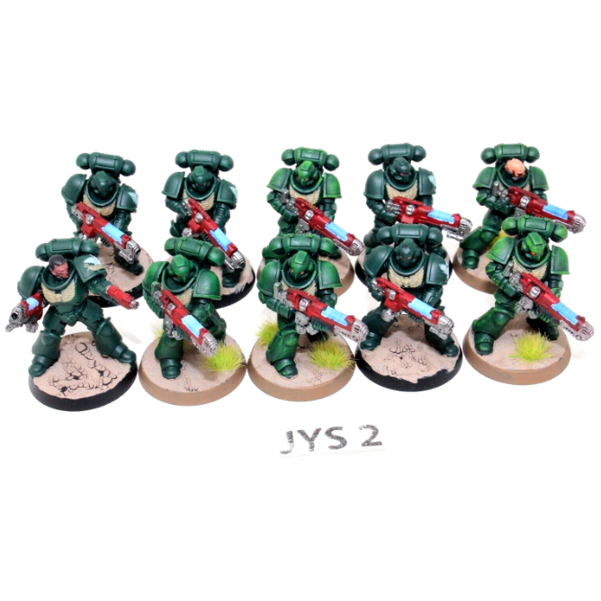 Warhammer Dark Angels Hellblasters Well Painted JYS2