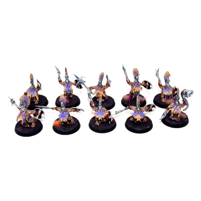 Warhammer Dwarves Fyreslayers Vulkite Berserkers Well Painted A24 - Tistaminis