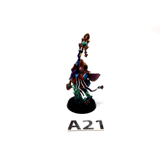 Warhammer High Elves Mage Well Painted - A21 - Tistaminis