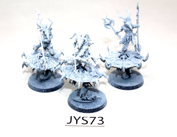 Warhammer Beastmen Tzangor Enlightened on Discs of Tzeentch JYS73