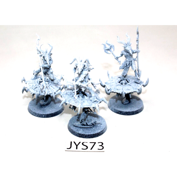 Warhammer Beastmen Tzangor Enlightened on Discs of Tzeentch JYS73